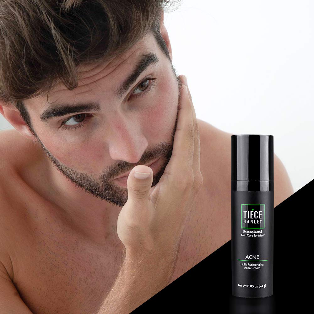 Tiege Hanley Mens Acne System Level 1 Acne Treatment Products For Men Routine Set