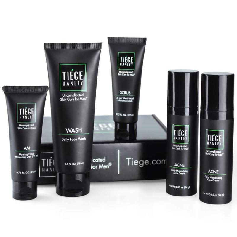 Tiege Hanley Mens Acne System Level 1 Acne Treatment Products For